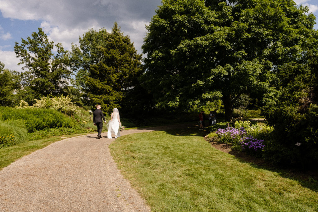 Couples wedding portraits at The Lantern Court Estate at Holden Arboretum in Cleveland Ohio.
